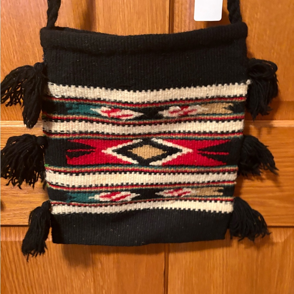 Colorful & Patterned Wool Bag - Picture 2 of 6